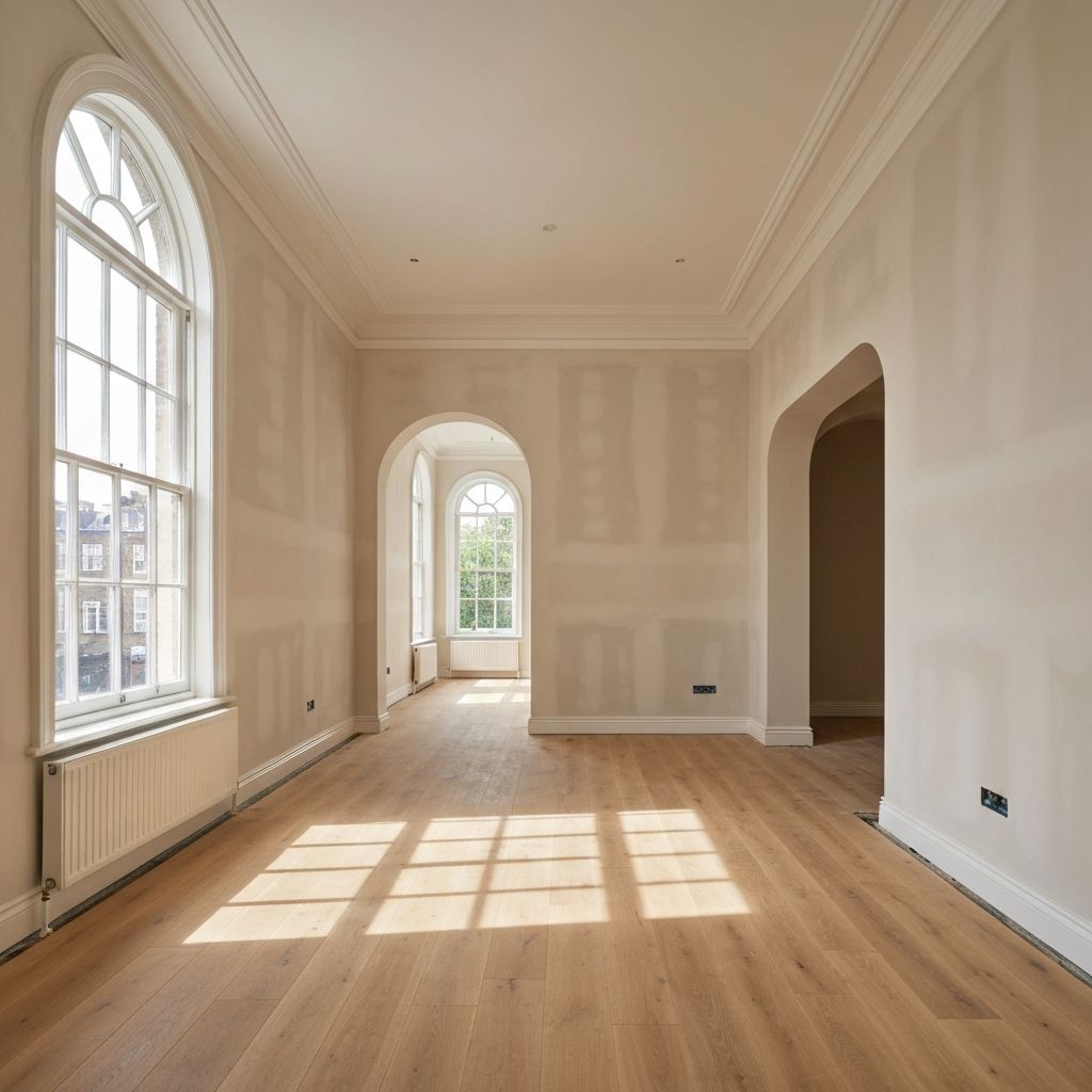 Interior refurbishment project by MM Contractors London